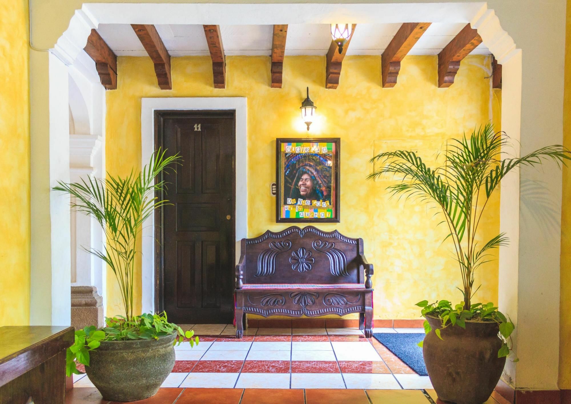 אנטיגואה גואטמלה Hotel Casa Santa Lucia מראה חיצוני תמונה